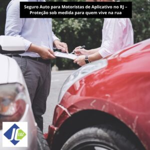Seguro Auto para Motoristas de Aplicativo no Rio de Janeiro – Dirija com Proteção e Tranquilidade
